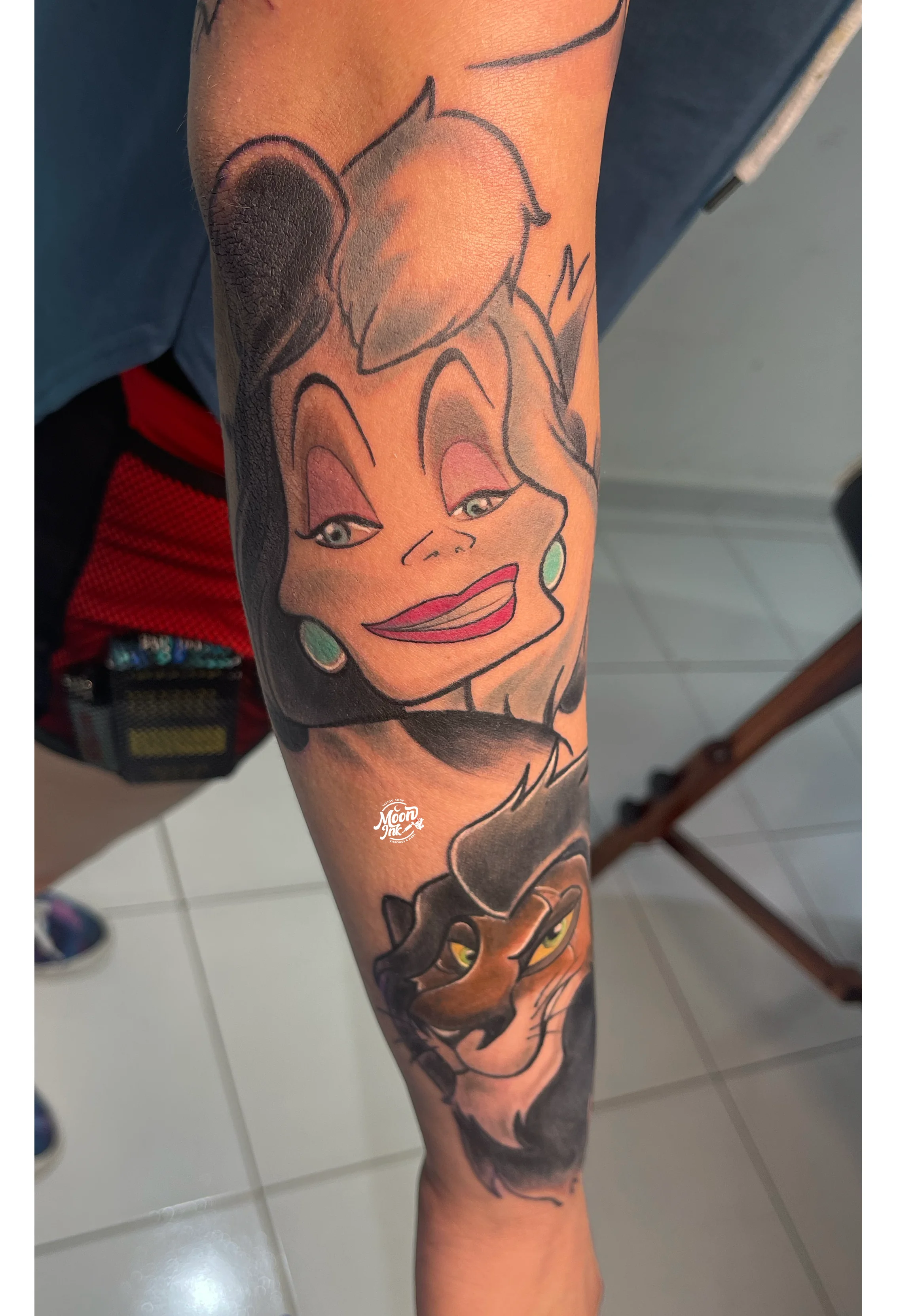 Tatuaje a color completo